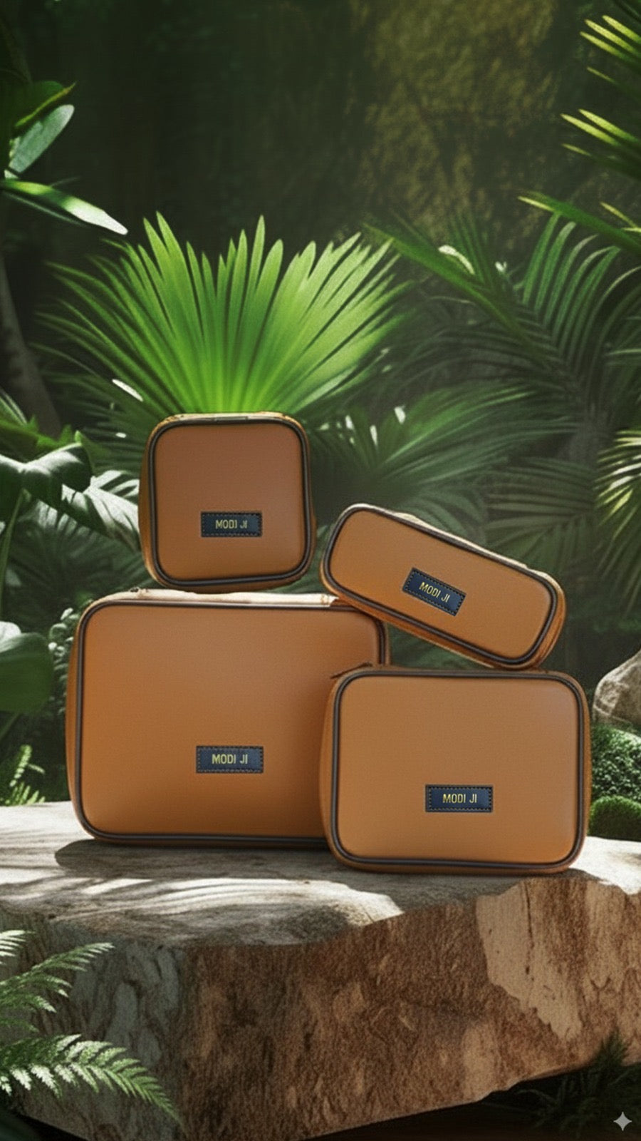 Tan Signature Set Of 4