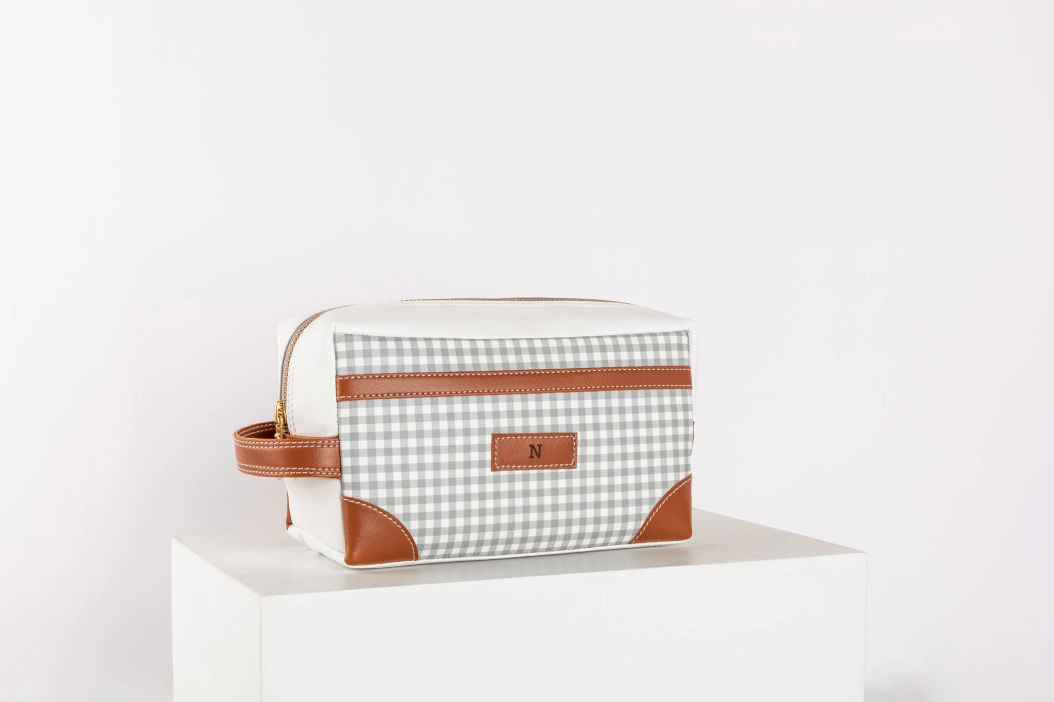 Pattern Of Joy Grey Box Pouch – Set of 2