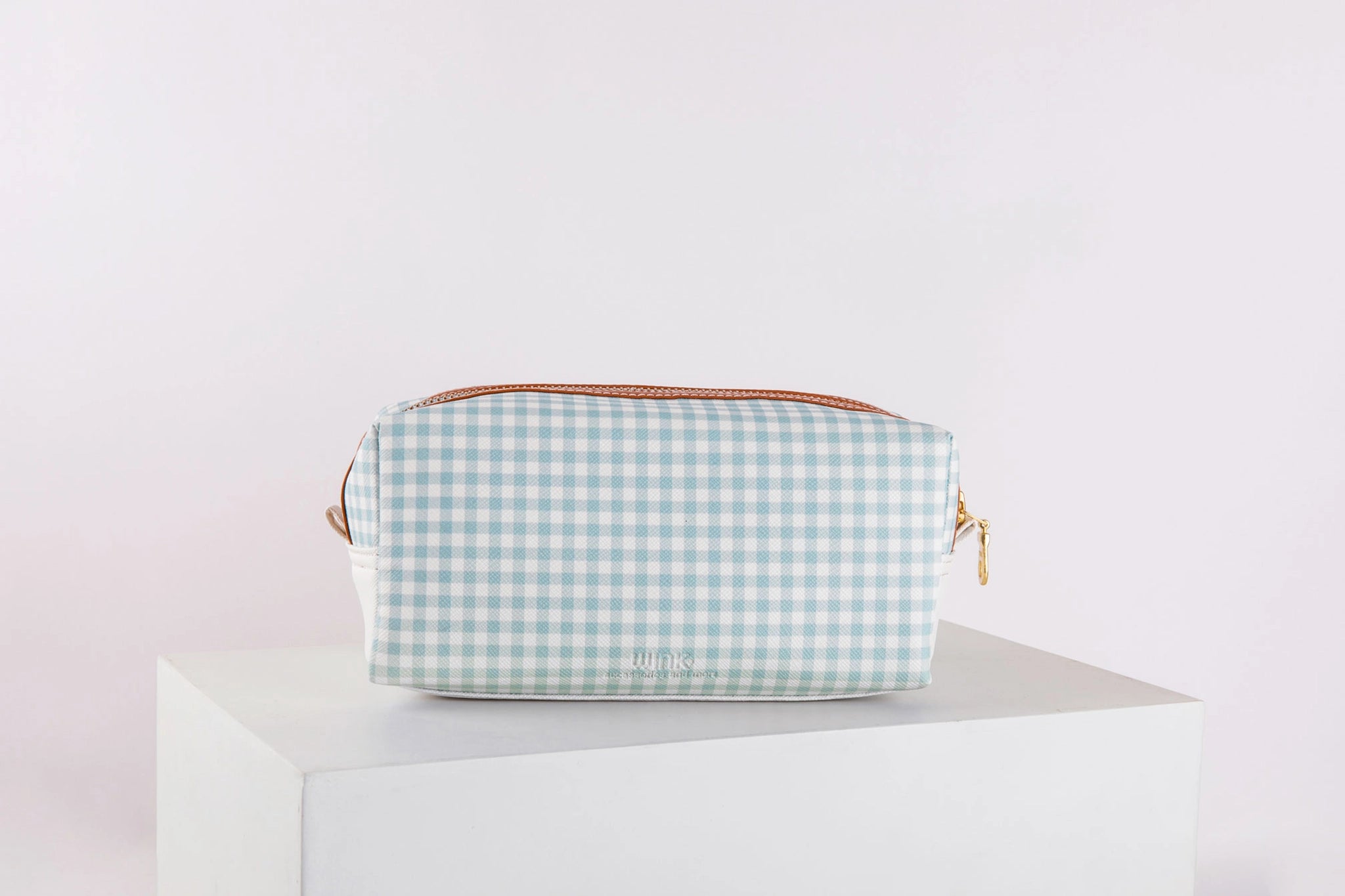 Pattern Of Joy Blue Toiletry Rectangular Pouches – Set Of 2