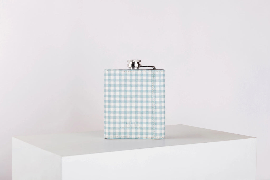 Pattern Of Joy – Blue Hip Flask