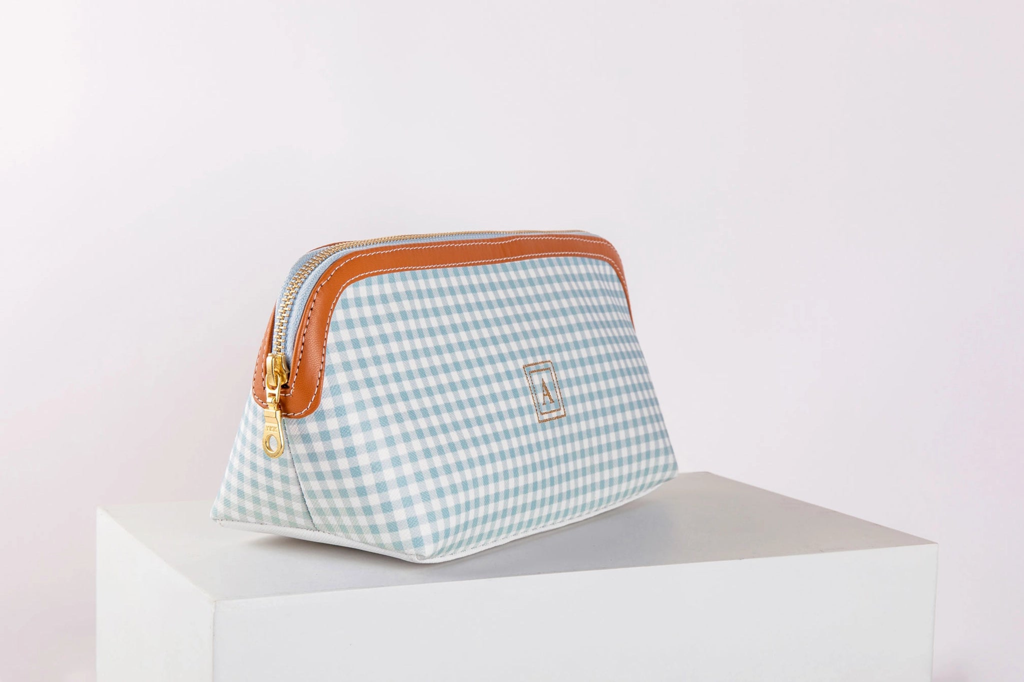 Pattern Of Joy Blue MakeUp Wide Base Pouches – Set Of 2