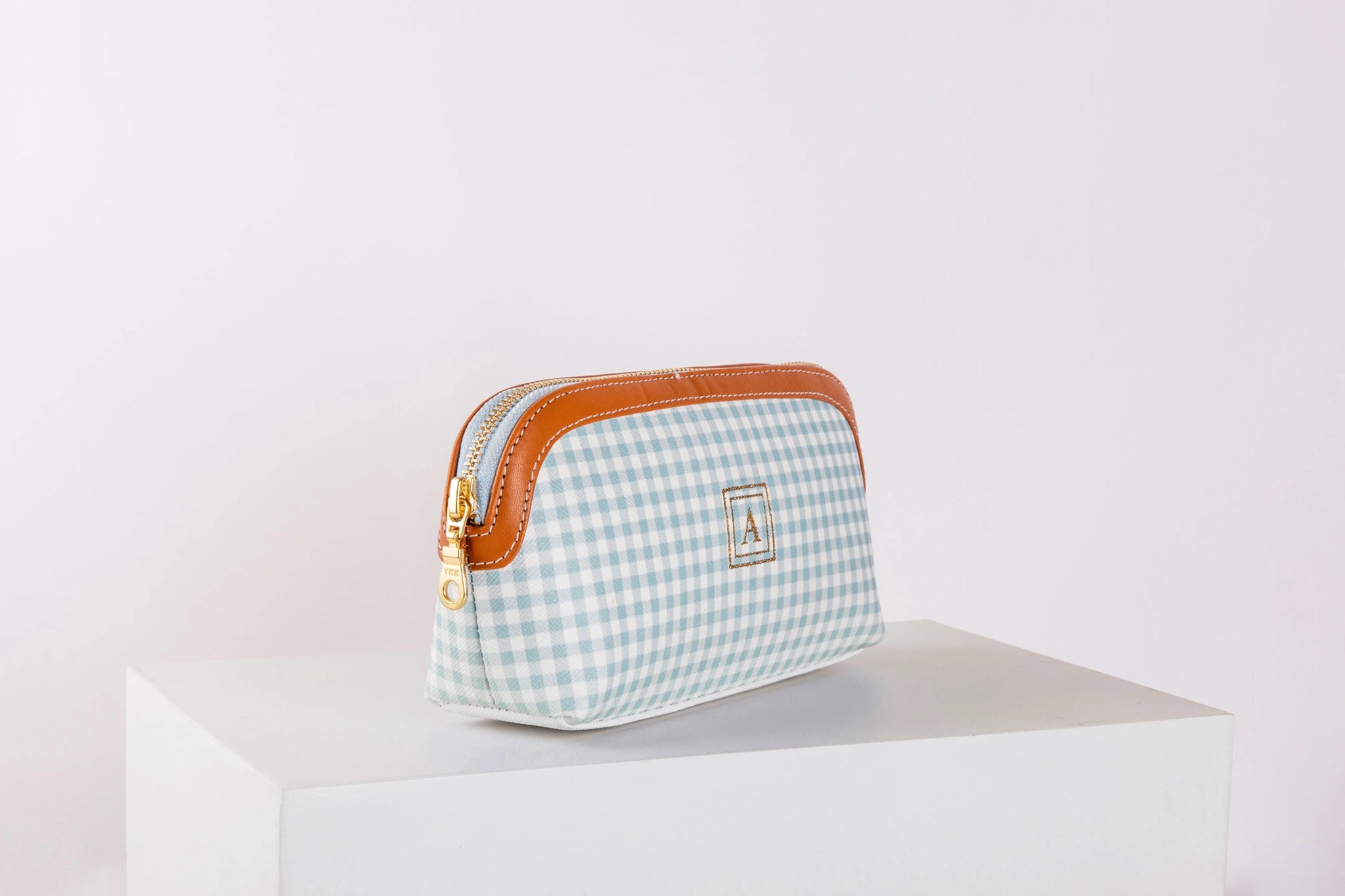 Pattern Of Joy Blue MakeUp Wide Base Pouches – Set Of 2