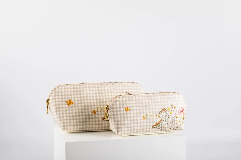 Pressed In Time Makeup Wide Base Pouches