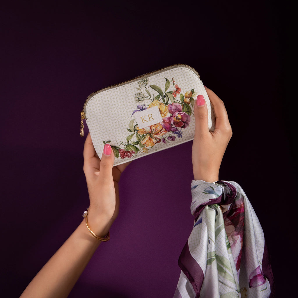 Sangria Mini Oval Pouch