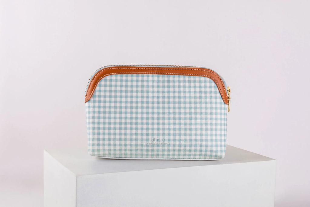 Pattern Of Joy Blue Oval All Purpose Pouch – Set of 2