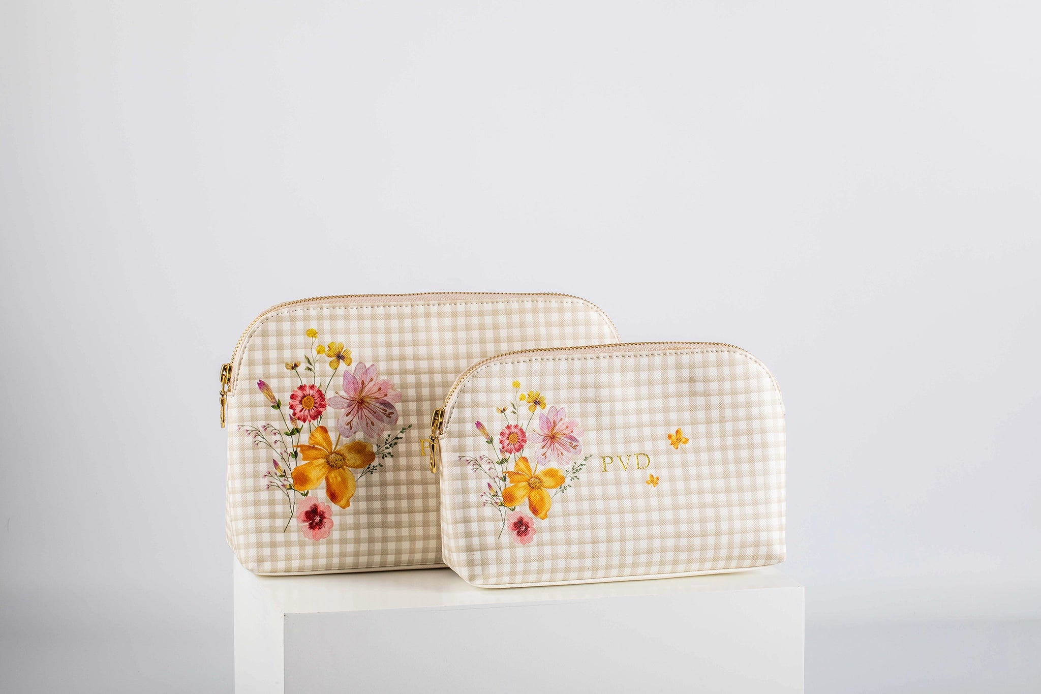 Pressed In Time Oval All Purpose Pouches – Set Of 2