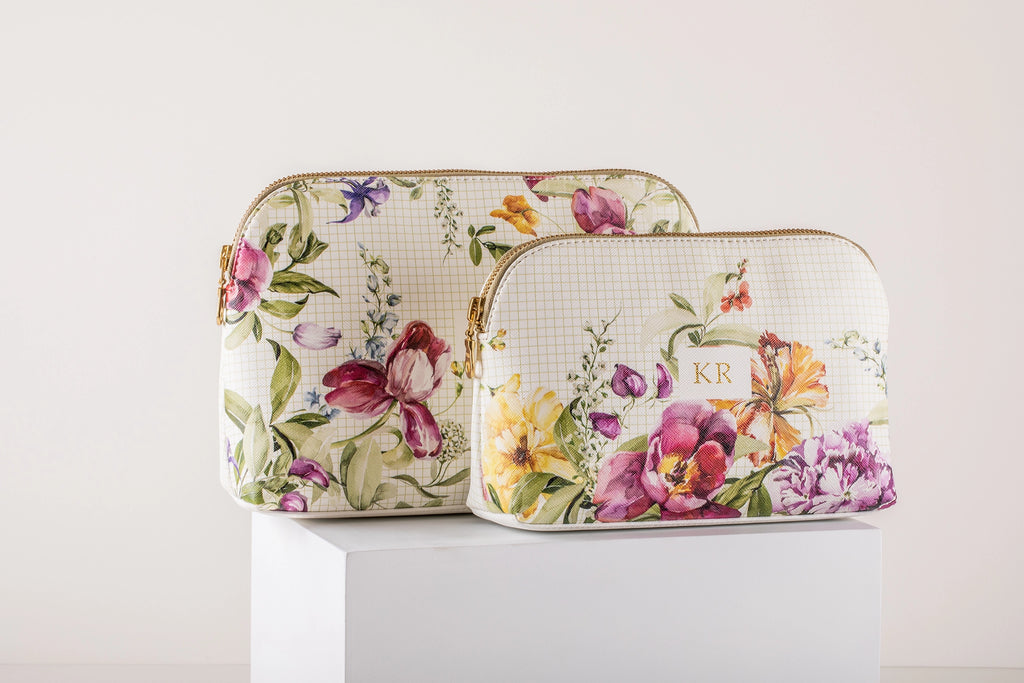 Sangria Oval All Purpose Pouches – Set Of 2