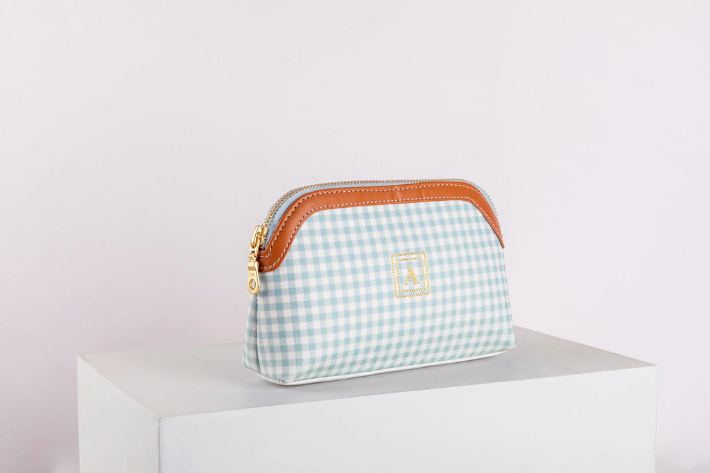 Pattern Of Joy Blue Oval All Purpose Pouch – Set of 3