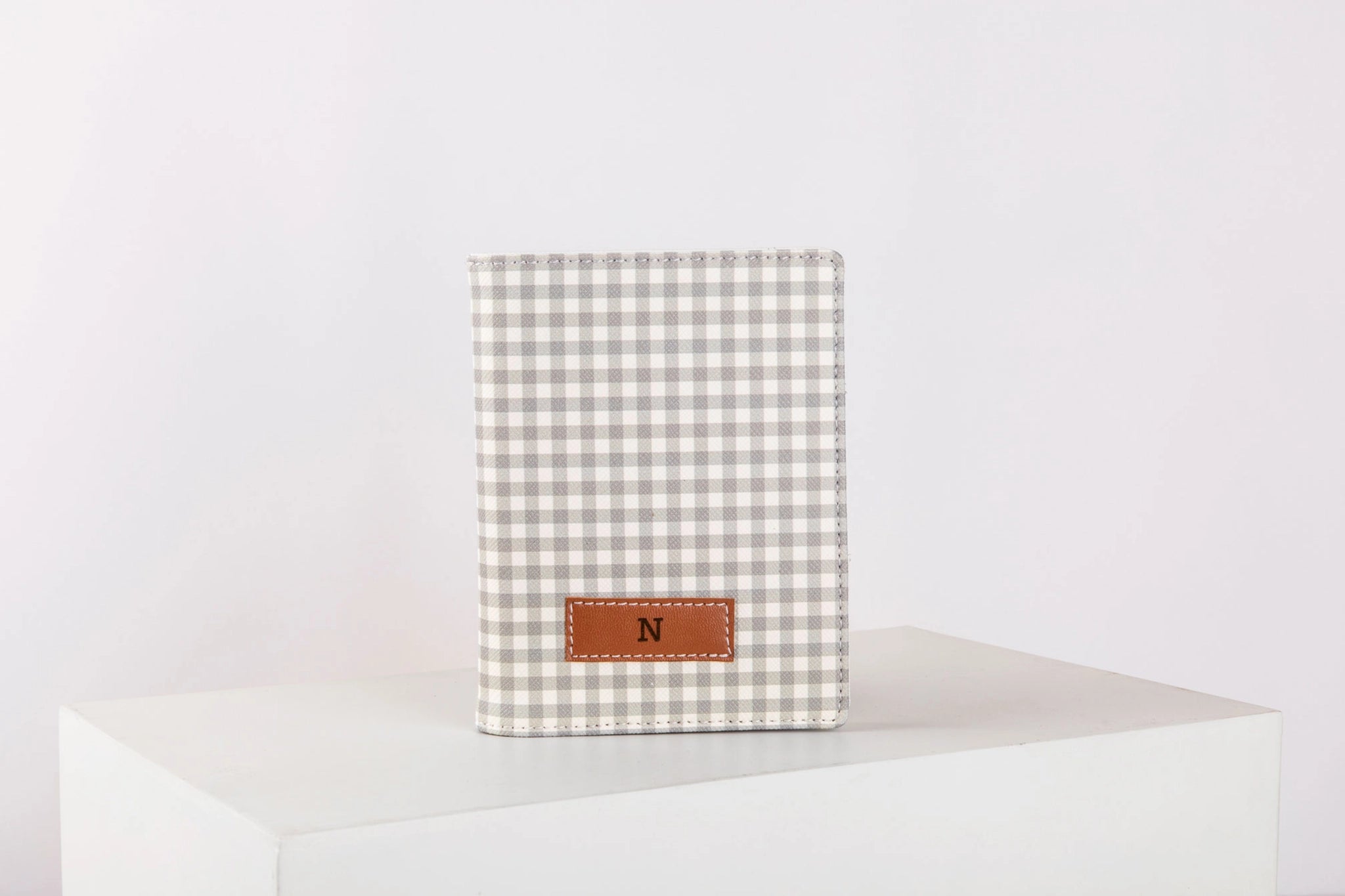 Pattern Of Joy Grey Passport Sleeve