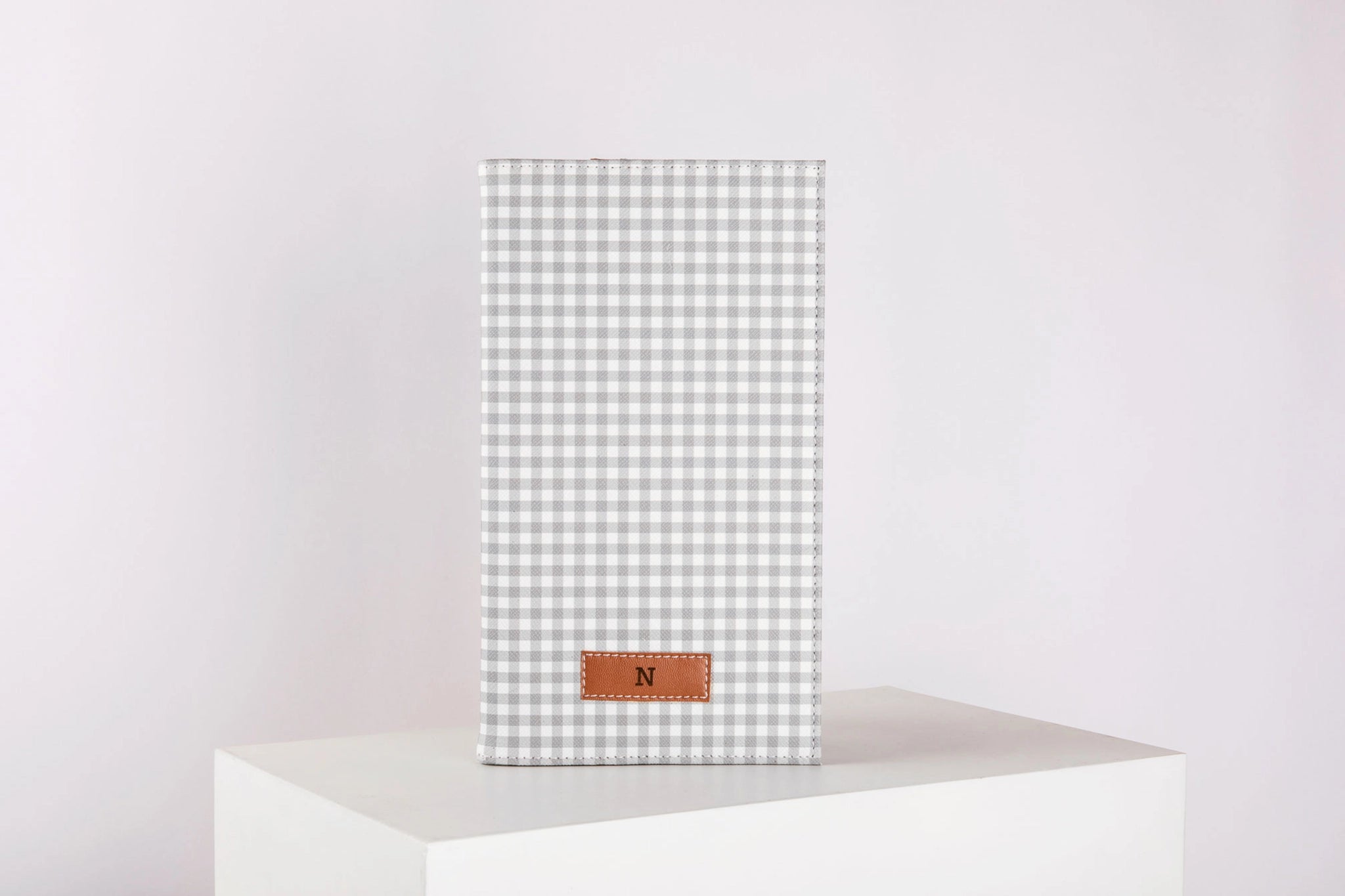 Pattern Of Joy Grey Passport Organizer