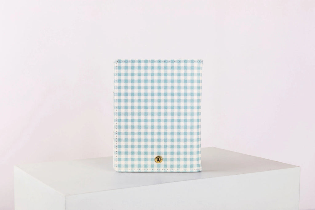 Pattern Of Joy Blue Passport Sleeve