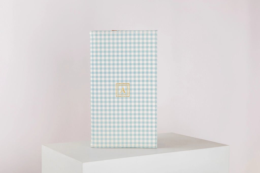 Pattern Of Joy Blue Passport Organizer