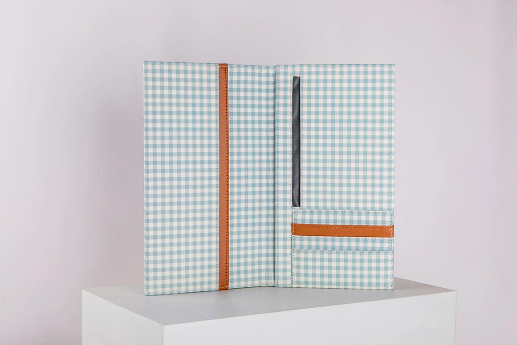 Pattern Of Joy Blue Passport Organizer