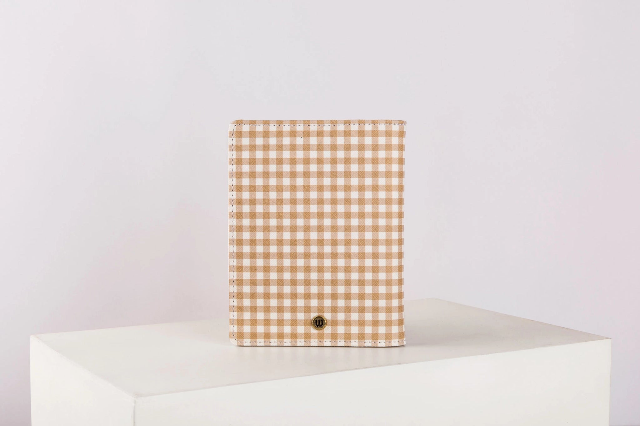 Pattern Of Joy Brown Passport Sleeve