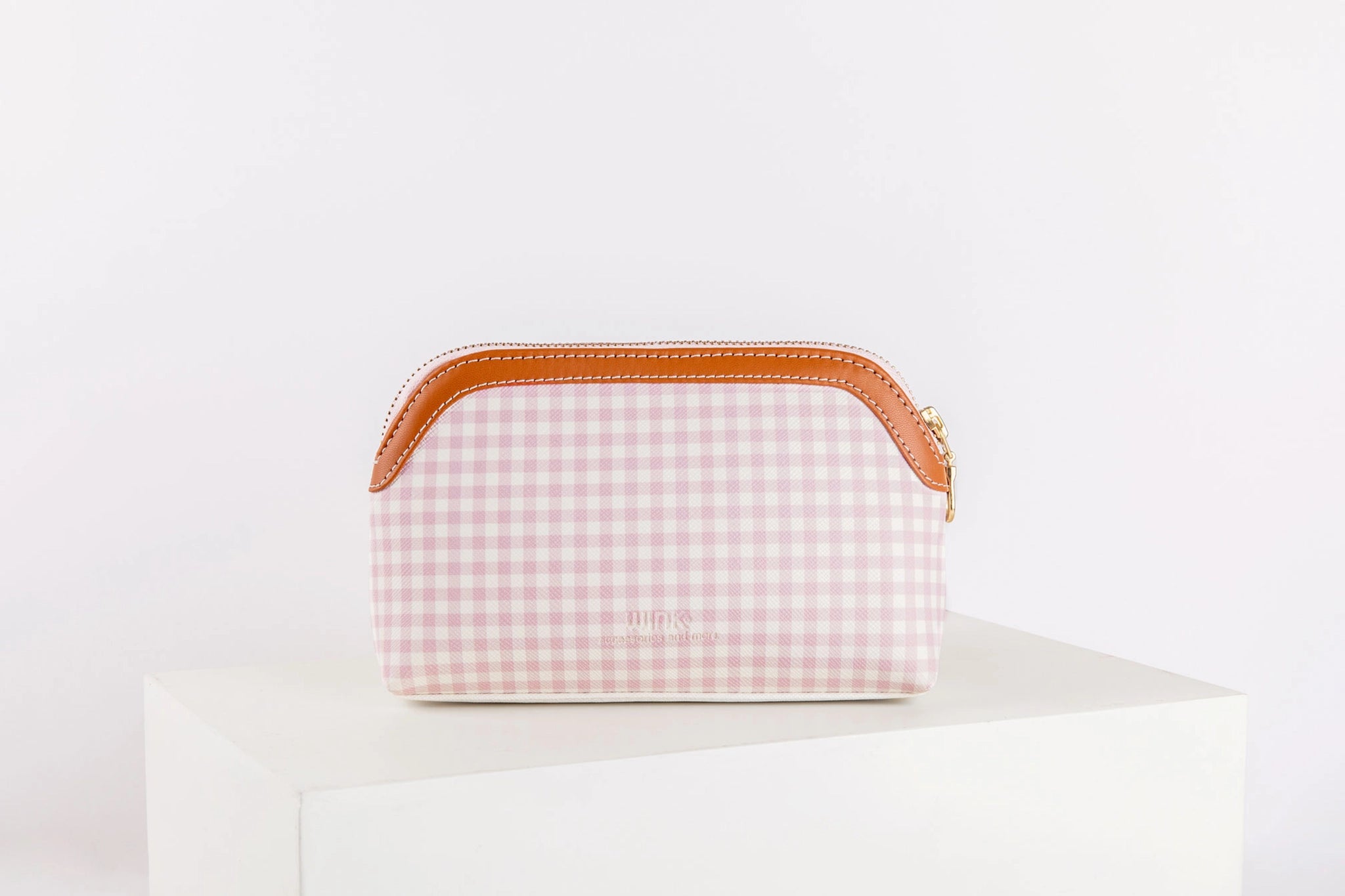 Pattern Of Joy Pink Mini Oval Pouch