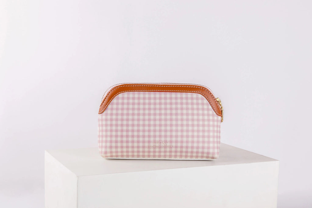 Pattern Of Joy Pink Oval All Purpose Pouch – Set of 3