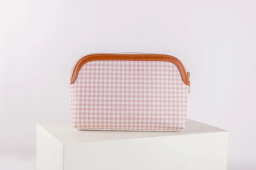 Pattern Of Joy Pink Oval All Purpose Pouch – Set of 3