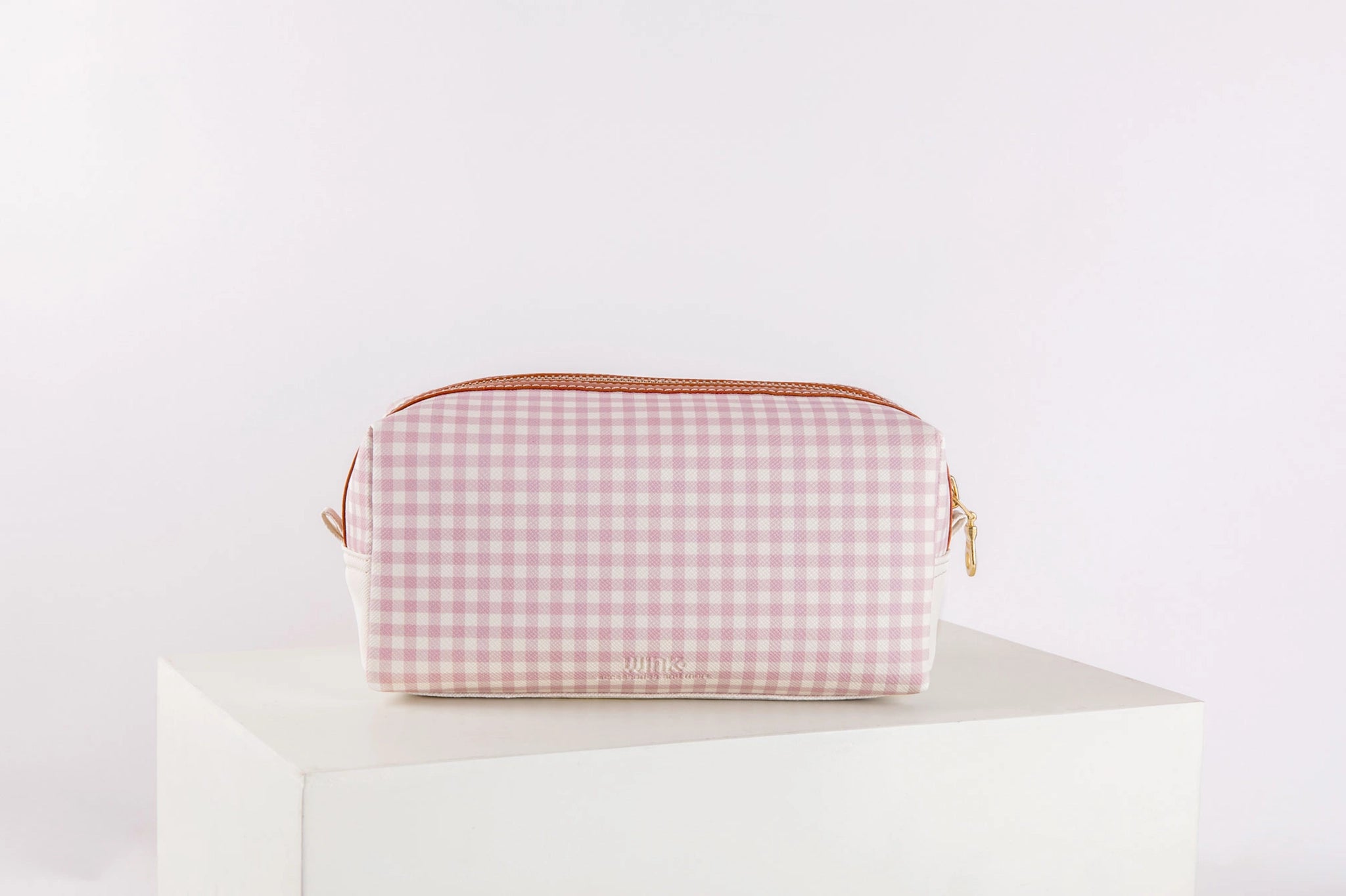 Pattern Of Joy Pink Rectangular Toiletry Pouches – Set Of 2