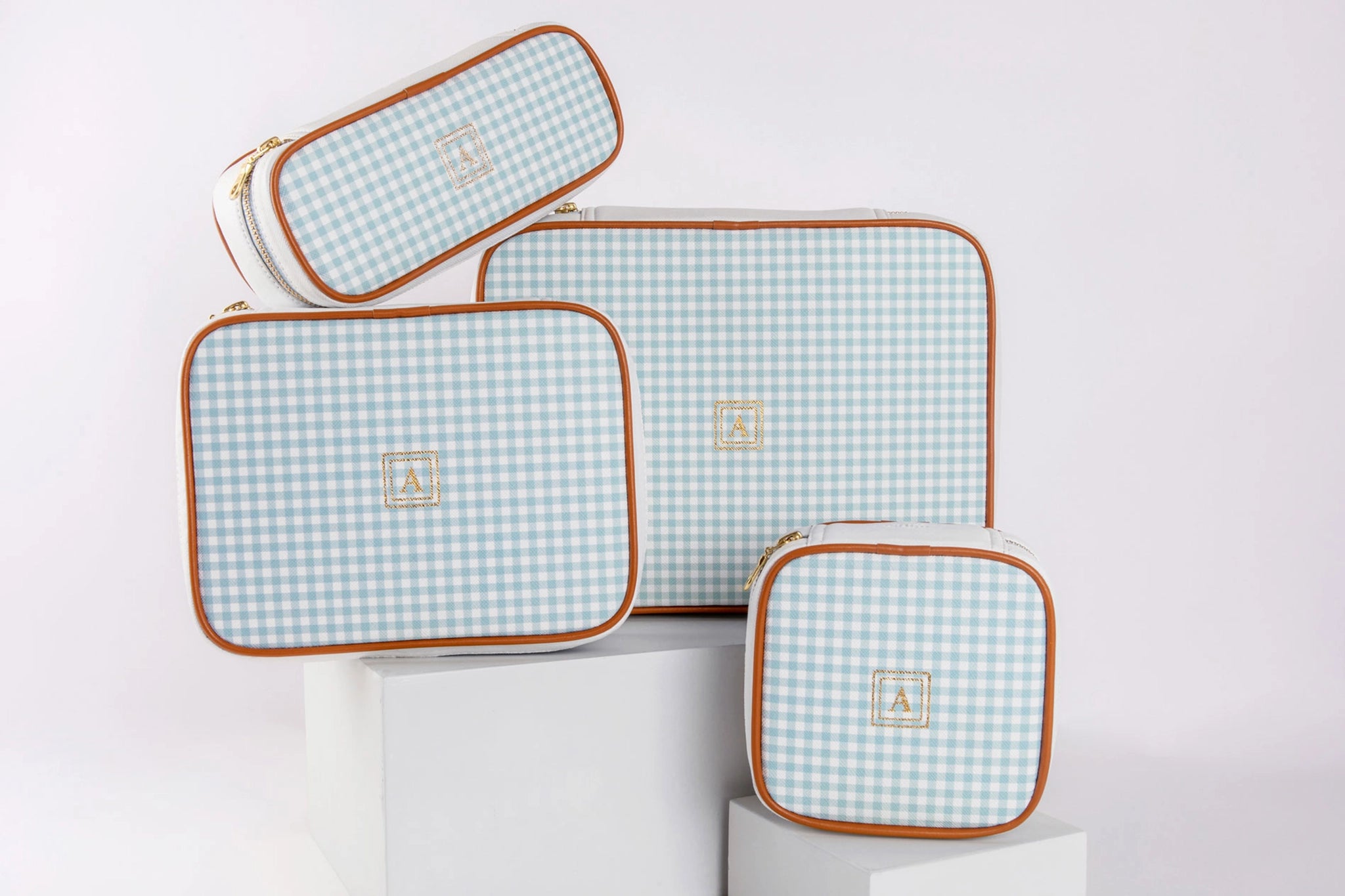 Pattern Of Joy Blue Signature Set of 4