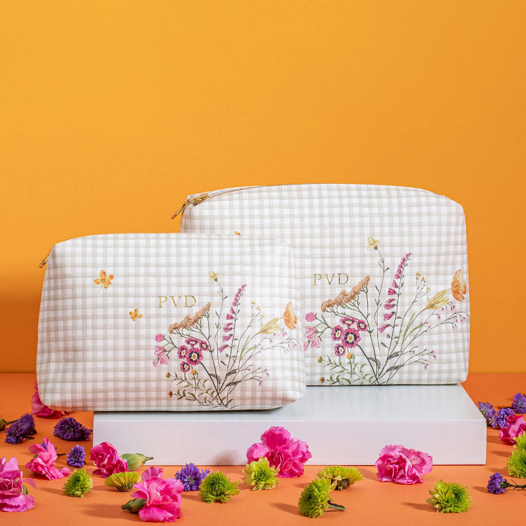 Pressed In Times Soft Pouches Set of - 2