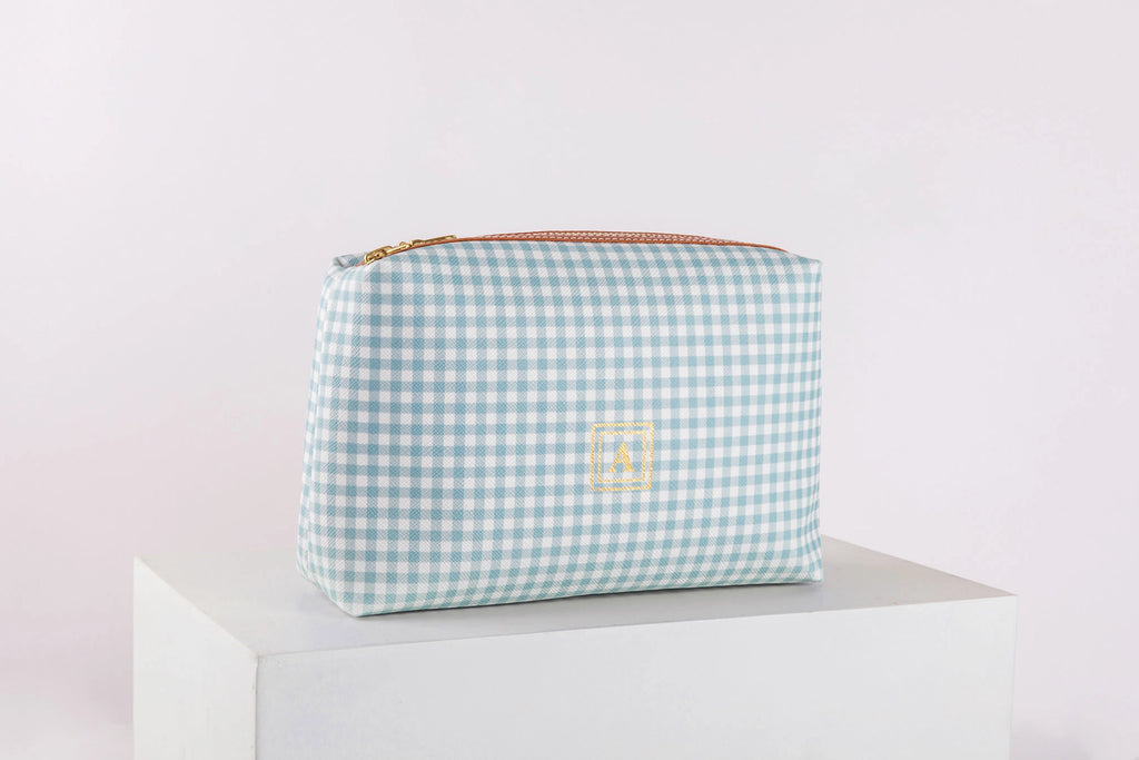 Pattern Of Joy Blue Soft Pouches Set Of 2