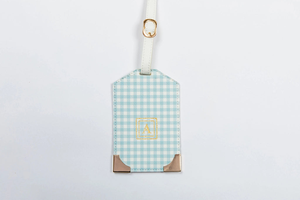 Pattern Of Joy Blue Luggage Tag