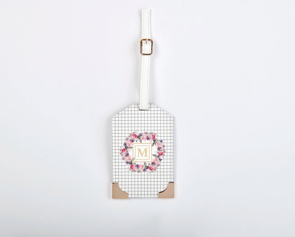 Gardenia Luggage Tag