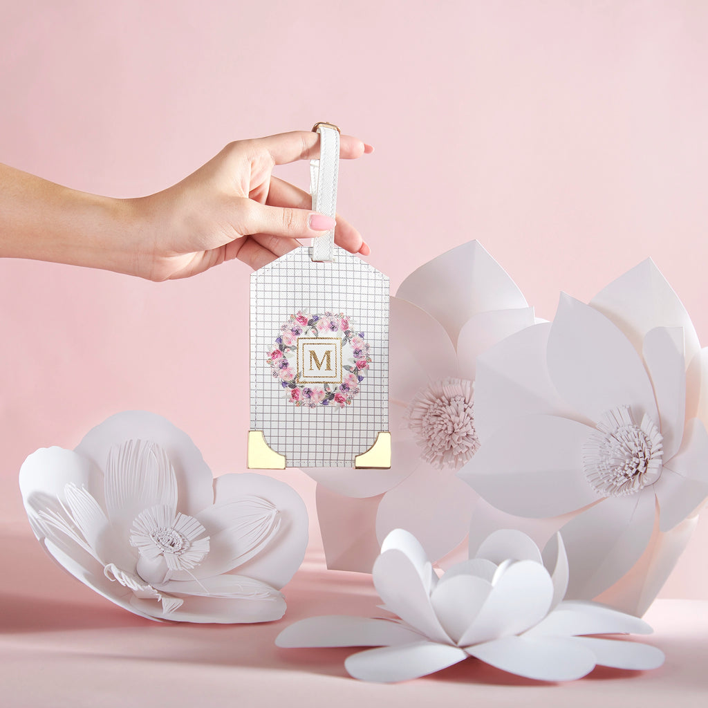 Gardenia Luggage Tag