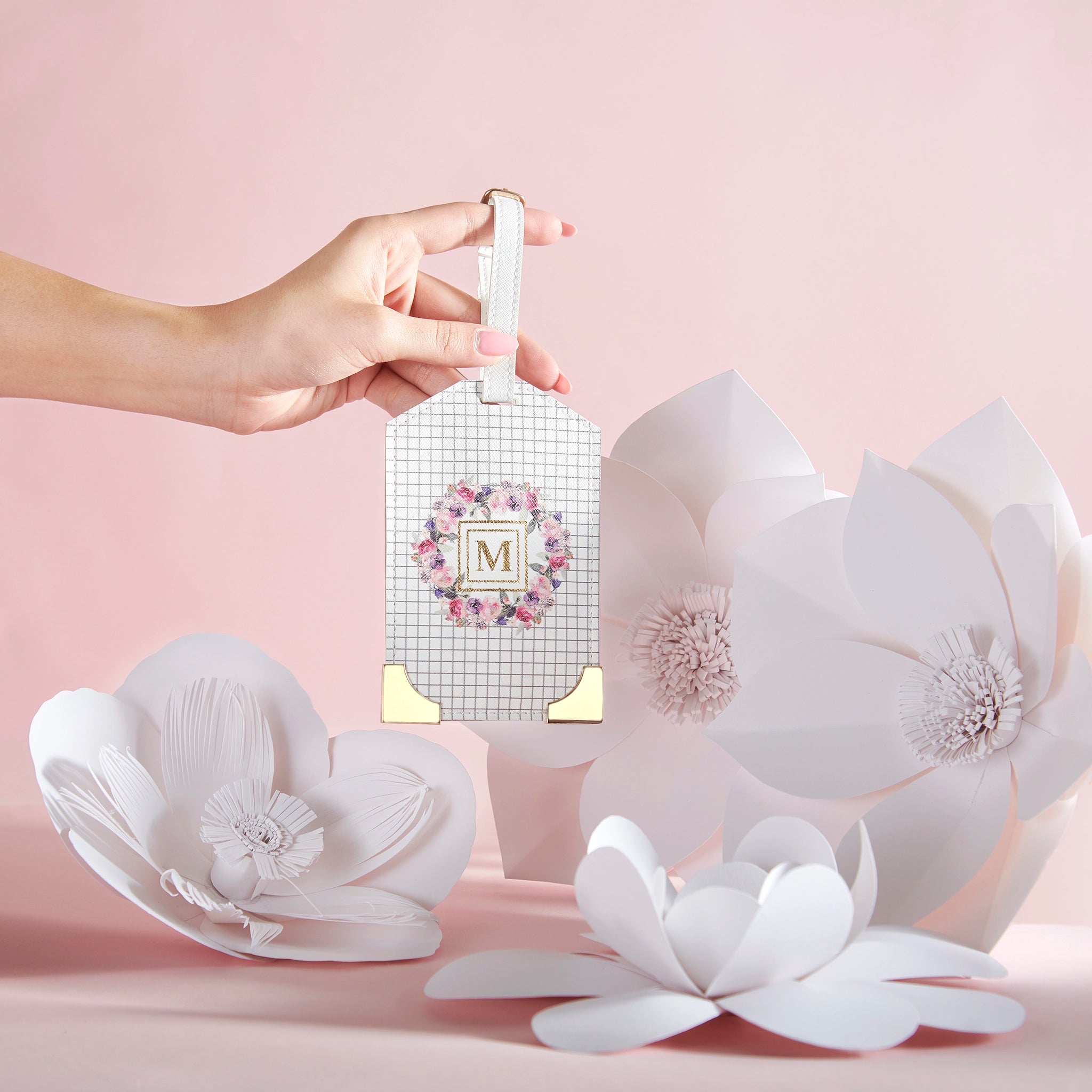 Gardenia Luggage Tag
