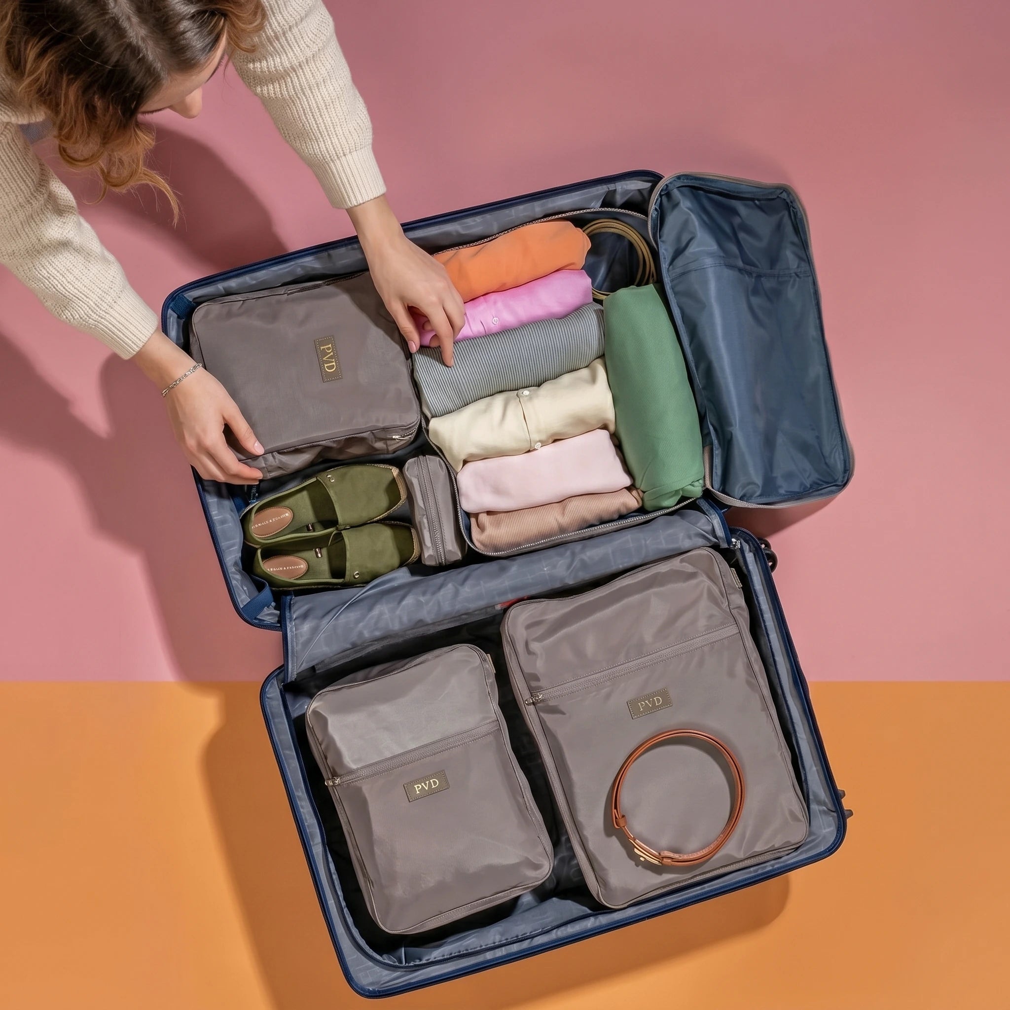 Back To Basics Packing Cubes set of 4