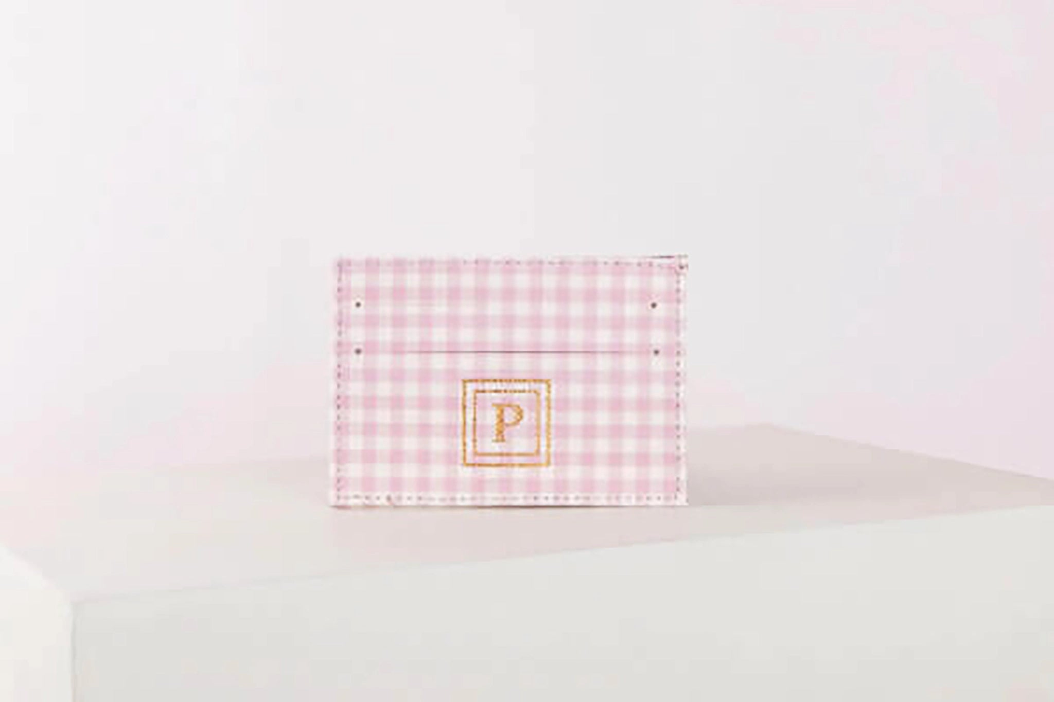 Pattern Of Joy Pink Card Holder